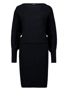 Вязаное платье zero, черный