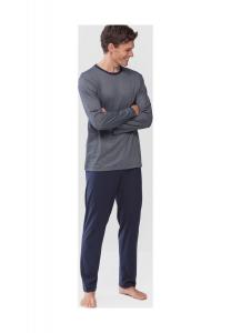 Пижамы в полоску мужские mey, синий