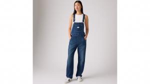 Винтажный джинсовый женский комбинезон Levi's, Propose To Me - Dark Wash