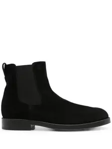 Ботинки челси с эластичными вставками TOD'S, черный