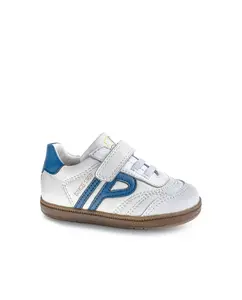 Детские пинетки из кожи на липучках Pablosky, синий