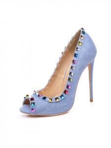 Синие сандалии Giaro