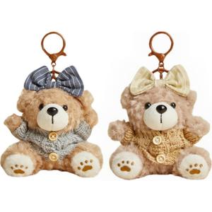 Плюшевый кулон в виде мишки-печенья высотой 12,5 см ROUERXIONG