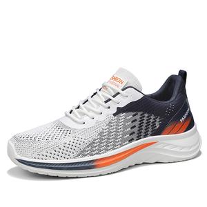 Низкие повседневные туфли мужские SHOUBA, White Dark Blue