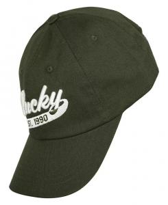 Вышитая шляпа папы Lucky 1990 Lucky Brand, зеленый