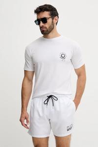 Футболка из хлопка Plein Sport, белый