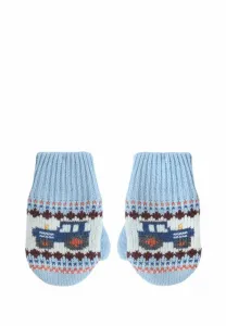 Вышитые варежки Jojo Maman Bébé, Blue Fairisle