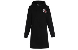 Платье женское Kenzo с капюшоном, черный