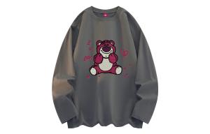 Футболки унисекс с круглым вырезом, умеренно прямой крой Disney, темный серый