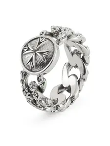 Кольцо Flourish Chain Emanuele Bicocchi, серебяный