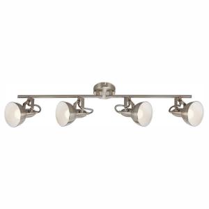 Потолочный светильник Briloner Soft, поликарбонат/железо - 4 лампы