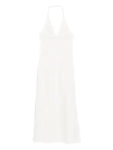 Платье с вышивкой на шее SIR., белый