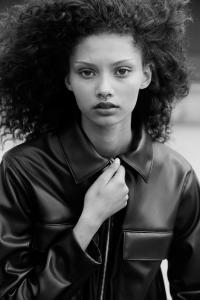 Куртка с покрытием H&M, черный