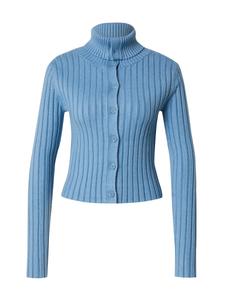 Вязаный кардиган WEEKDAY, Light blue