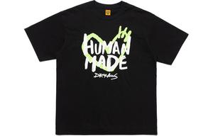 Футболка с принтом логотипа HUMAN MADE, черная
