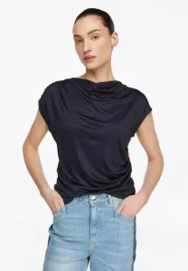 Футболка с принтом Comma, Navy