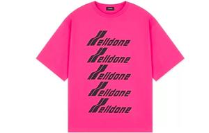 WE11DONE футболка унисекс, Пурпурный