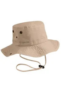 Летняя шапка/головной убор с защитой Outback UPF50 Beechfield, бежевый