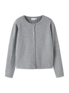 Вязаный кардиган NAME IT NKFSALUNA, Mottled Grey
