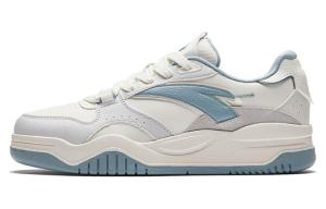 ANTA Скользоустойчивые низкие скейтерские туфли на платформе мужские бело-синие, цвет White Blue