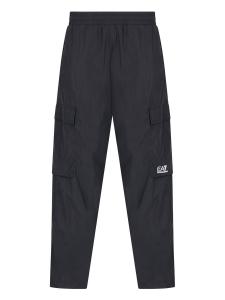 Обычные брюки-карго EA7 Emporio Armani Core Identity, черный