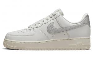 Кроссовки Nike Air Force 1 '07 Summit White Sail White Metallic Silver Women's