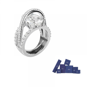 Swarovski Кристаллическое кольцо Unisex Silver