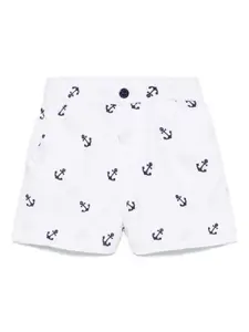 Шорты с вышивкой Patachou, белый