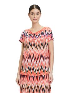 Футболка Betty Barclay, цвет rot/beige