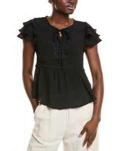 Блузка Nanette Lepore Nanette Nanette Lepore, черный