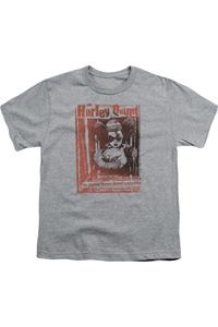 Футболка с коротким рукавом Dr Quinn для детей с принтом Batman Gildan, Athletic Heather