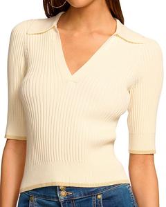 Топ Kelly Ramy Brook, слоновая кость/кремовый