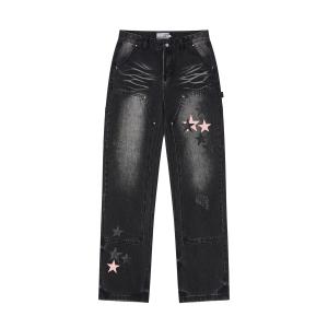 Джинсы Unisex HARSH AND CRUEL, черные