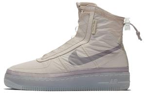 Кремовые кроссовки Nike Air Force 1 Shell (женские)