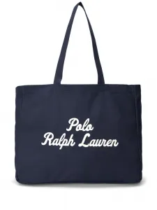 Сумка-тоут с вышитым логотипом POLO RALPH LAUREN, синий
