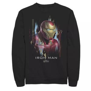 Мужской свитшот с брызгами Marvel Avengers: Endgame Iron Man Licensed Character