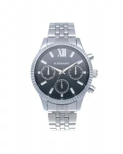 Мужские часы Alpha RA629702 из стали с серебристо-серым ремешком Radiant, серебрянный