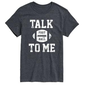 Футболка Big & Tall Talk Football To Me License