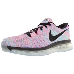 Кроссовки Nike Flyknit Max Chlorine Blue Pink Blast Women's, синий/розовый