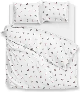 Комплект постельного белья ZO!Home Sienna Dbo 240 White: 1 пододеяльник 240x220 + 2 наволочки 80x80 White Flora white Zo!Home