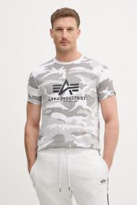 Футболка basic Alpha Industries, серый
