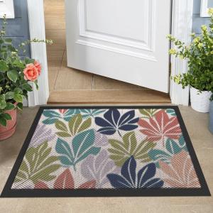 Dajiang Ковер 60х90 см для прихожей, грязеотталкивающий, нескользящий, с эффектом очистки обуви