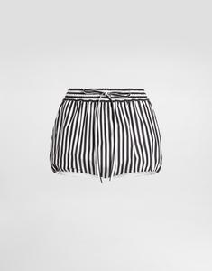 Полосатые кюлоты из поплина DOLCE & GABBANA, мультиколор