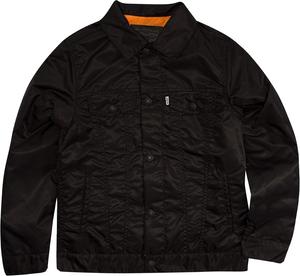 Куртка дальнобойщика Levi's Boys из нейлона, Black