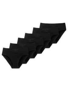 Schiesser Трусы, 6 штук, черные