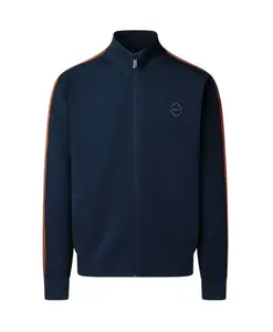 Спортивная майка-топ на молнии для отдыха Hackett, синий