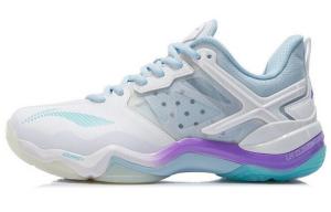 Кроссовки для бадминтона Sonic Boom женские, низкие, белые Lining