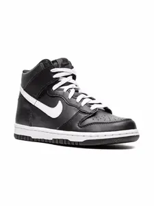 Кроссовки Dunk Hi Nike Kids, черный