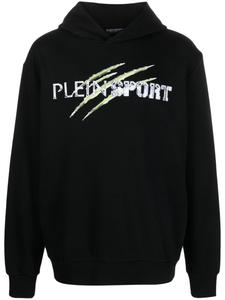 Plein Sport худи Chrome Scratch Edition, черный