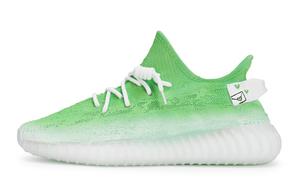 Кроссовки adidas originals Yeezy Boost 350 V2 Lifestyle Shoes Unisex Low-top White, зеленый